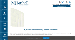 Desktop Screenshot of mjbushell.co.uk